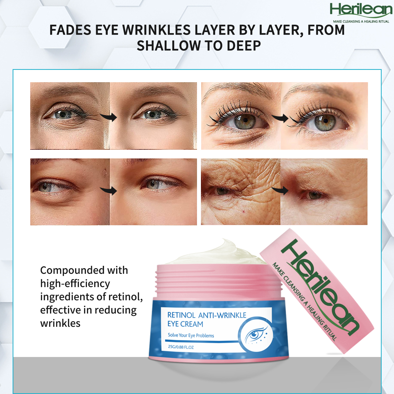 HERILEAN-Retinol Anti-Wrinkle Eye Cream