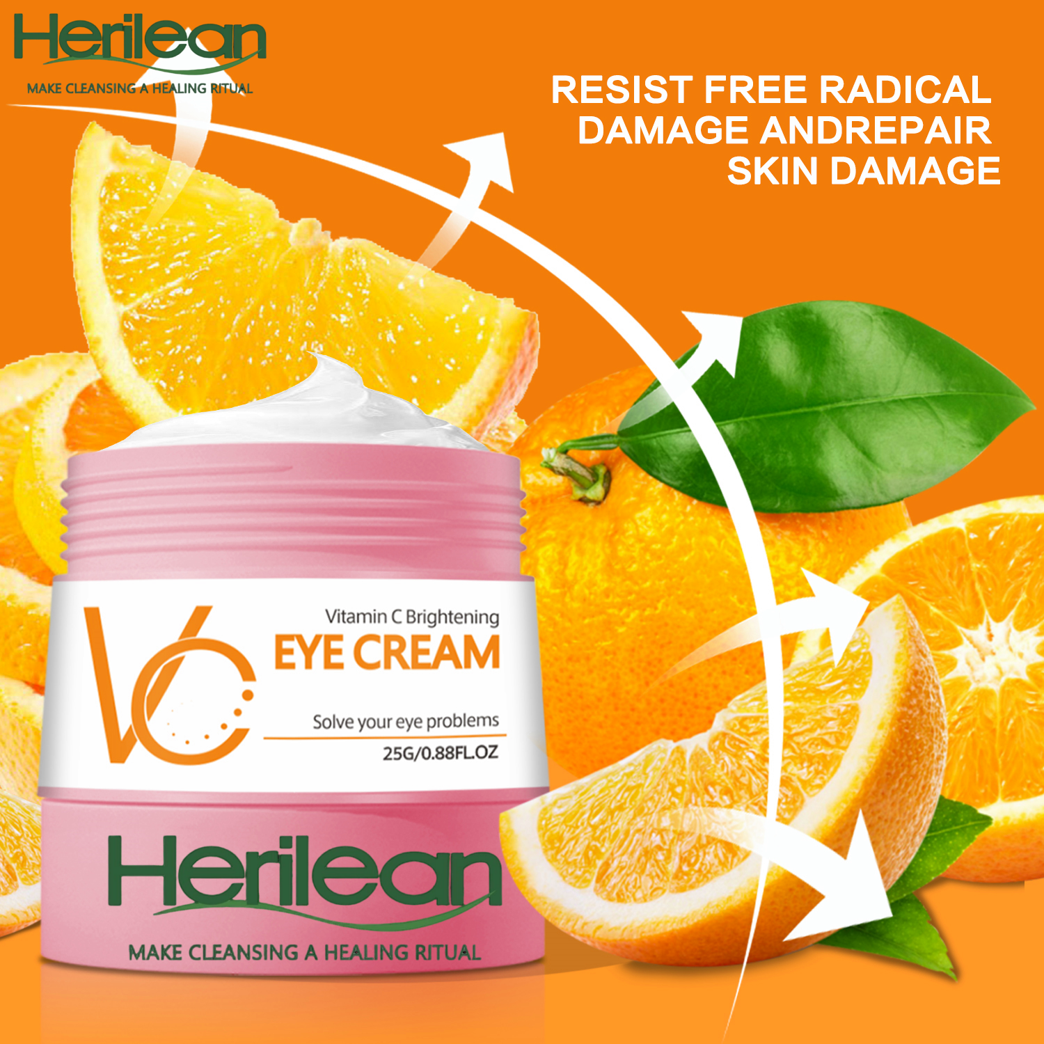 HERILEAN-Vitamin C Brightening Eye Cream