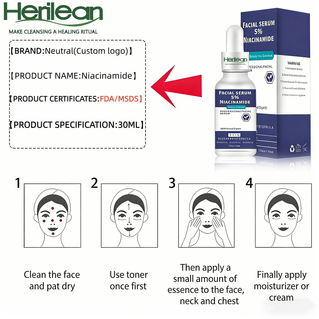 HERILEAN-5% Niacinamide Facial Serum