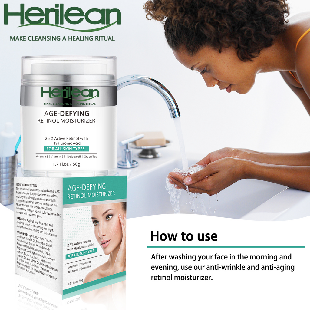 HERILEAN Age-Defying Retinol Moisturizer