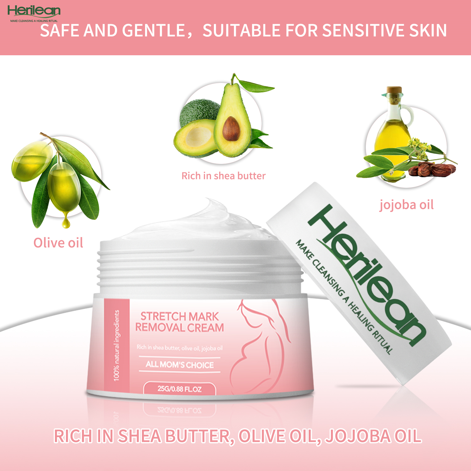 HERILEAN-Stretch Mark Removal Cream