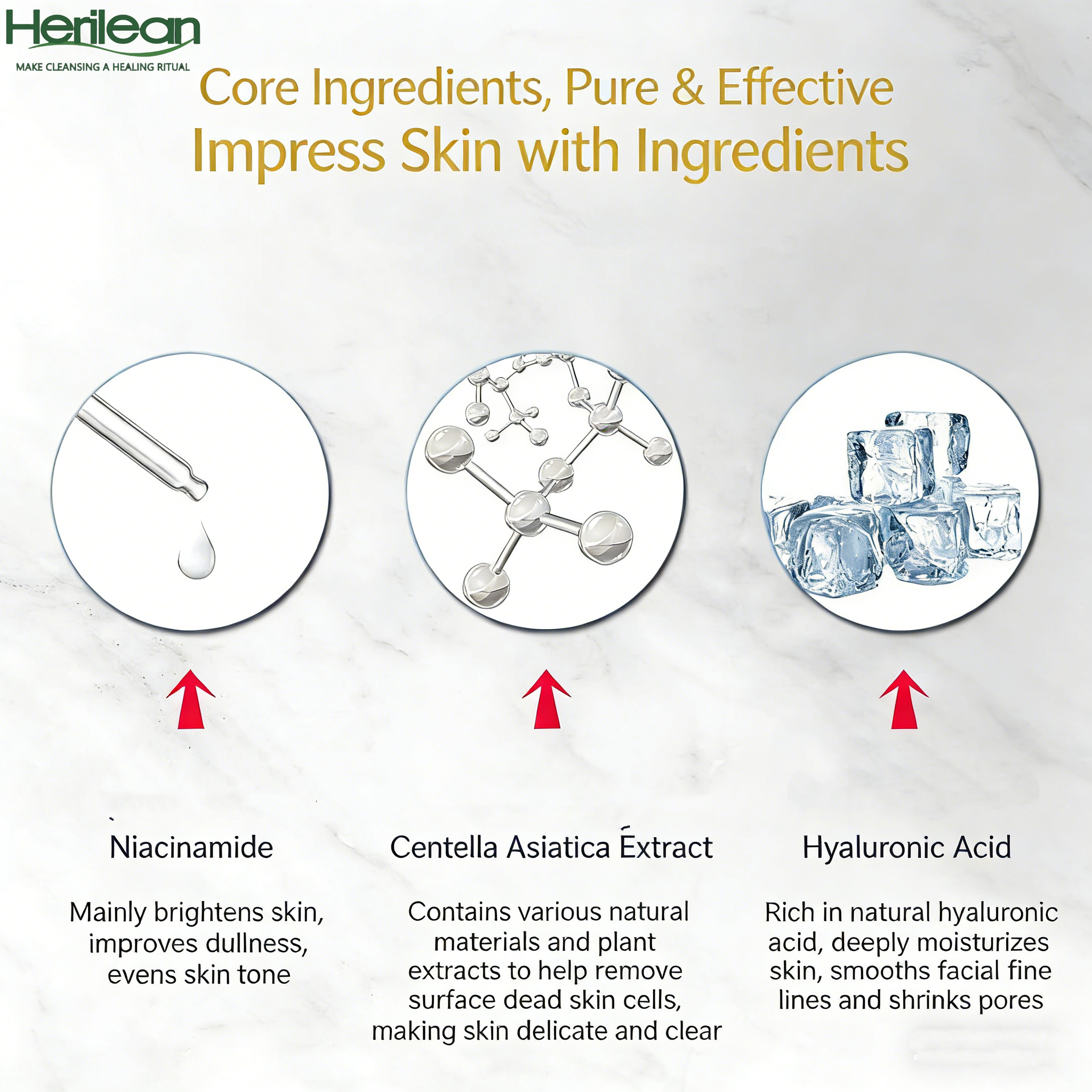 HERILEAN-5% Niacinamide Facial Serum
