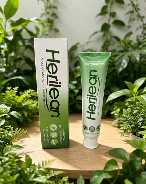 HERILEAN Mint & Green Tea Toothpaste